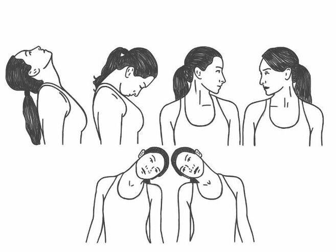 Medical training for cervical spinal osteochondrosis