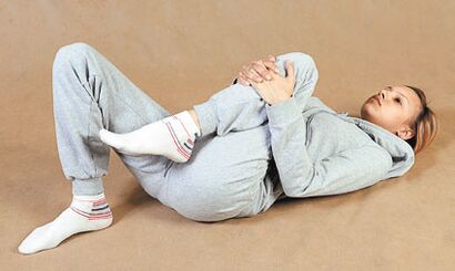 Exercises for arthrosis of the knee joint